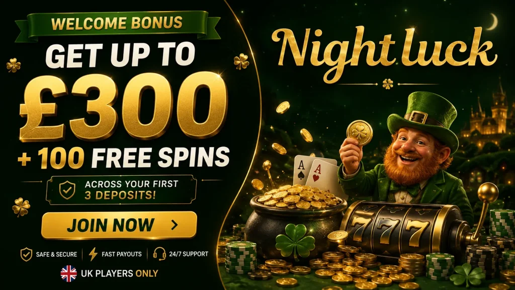 nightluck casino welcome bonus